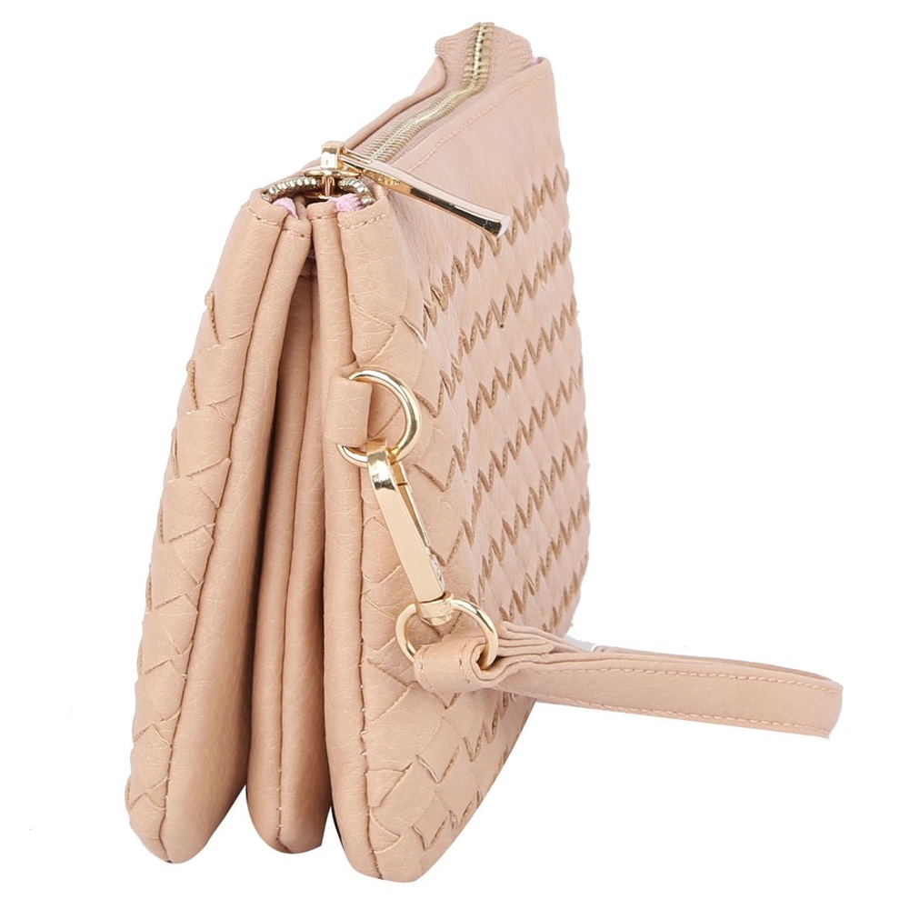 Coral Woven Women's Bag